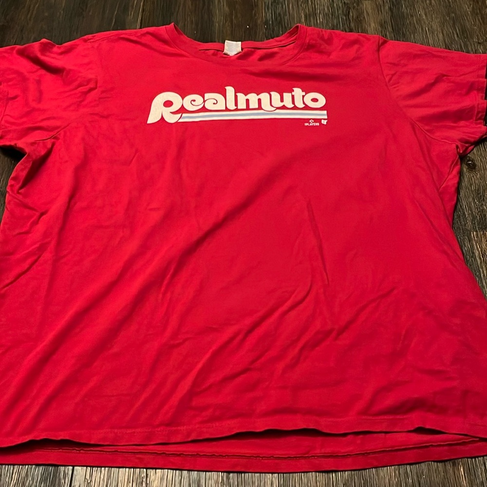 Men’s Philadelphia Phillies Realmuto retro shirt